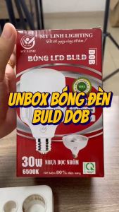 Combo 2 Bóng Đèn LED Bulb Mỹ Linh Nhựa Bọc Nhôm DOB Ánh Sáng Mạnh Tiết Kiệm Điện