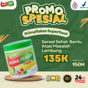 Primaflakes membantu meredakan maag dan asam lambung perut kembung mual muntah Atasi masalah asam lambung perut kembung pencernaan magh gerd asam lambung  mual perih ektrak daun kelor dan gandum talbinah sudah BPOM dan MUI Halal
