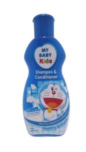 My Baby Kids Shampoo & Conditoiner 180 mL / Shampo dan Kondisioner Doraemon / NAHISA1