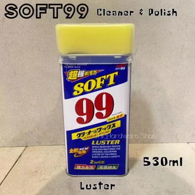SOFT99 LUSTER CLEANER WAX 530ML cleaner & Wax quality same with Soft 99 Luster Polish