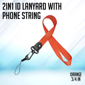 RF Printing Supplies - 2in1 Dual-Purpose 3/4 inch ID Lace Phone String & Plastic Hook - 1pc-5pcs