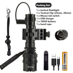 AloneFire G100 LED Flashlight L2 powerful Super Bright led Flash light torch Outdoor Camping lanterna