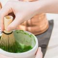 Matcha Whisk Tea Set Japanese Natural Bamboo Chasen Stir Brush Traditional Matcha Green Tea Mixing tool. 