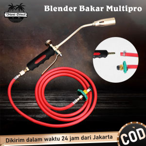 Gas Torch Dengan 1.2meter Selang Alat Bakar Heating Torch 51cm Gas LPG Blender Bakar 40cm Bakar Hama