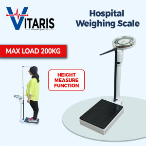 Hospital Clinic Medical Weighing Scale with Height Measurement Rod
