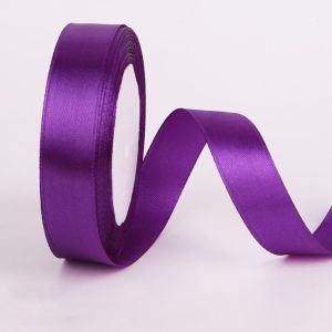 MIRELINA 1Roll 08IN x 25 thước Anh Ruộng satin cứng 2CM Nơ thủ công Gói quà tự làm Ruộng băng bó hoa Đa chức năng Sáng bóng Ruộng băng cho thủ công Trang trí đám cưới
