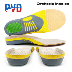 PVD 1Pair Orthopedic Insoles Orthotics Flat Foot Health Sole Pad for Shoes Insert Arch Support Pad for Plantar Fasciitis Feet Care