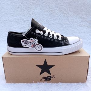 Sepatu Sekolah NB Master Basket Anak Laki Laki Perempuan SD SMP SMA Hitam Putih