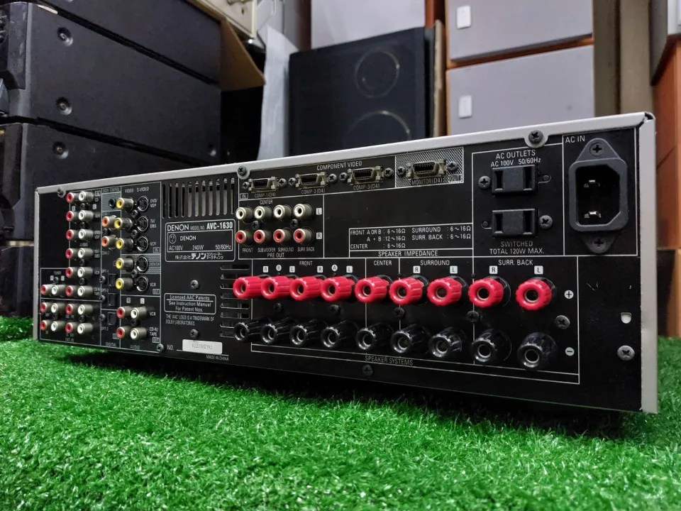 แอมป์Denon รุ่น AVC-1630จากตู้ญี่ปุ่นมือ2ใช้ไฟ100 ส/ก/ย/14.5