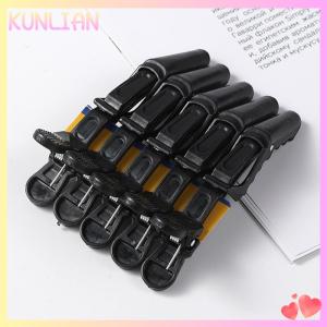 [KUNLIAN] 5 cái lốc Nhựa Tóc Clip Làm Tóc Kẹp Claw Phần Alligator Clip Thợ Cắt Tóc Cho Salon Tạo Kiểu Tóc Phụ Kiện Tóc Kẹp Tóc