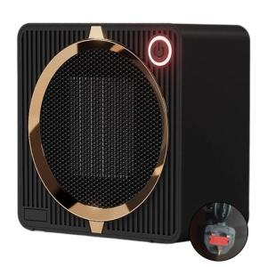 Portable 220V 500W PTC Electric Heater Automatic Temperature Control Desktop Mini Fan Bedroom Heating Fast Heater