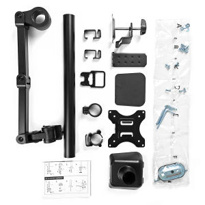 -CLUBLU- Giá Treo Arm Màn Hình LS-1 Lắp Đặt Kẹp Thành Bàn Nâng Lên Hạ Xuống Đa Năng