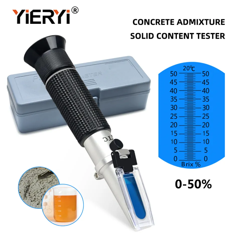 0-90% Brix Meter Refractometer Handheld Sugar Refractometer High Accurate Brix Measurement Meter