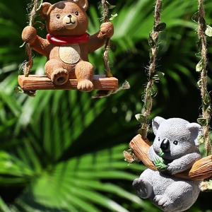 Elegant Pots Hanging Charm Novelty Container Pendant Unique Animal Planter Charm for Gardeners