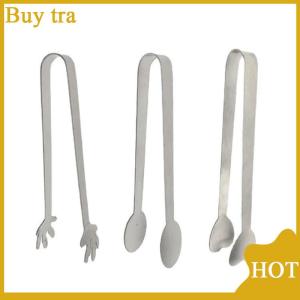 [Buytra] คลิปหนีบอาหารขนาดเล็กทำจากสแตนเลสสำหรับคีบน้ำแข็งก้อนน้ำตาลน่ารักใช้ตกแต่งขนมอบเค้กขนมหวาน