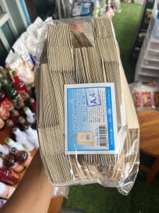 ถุงกระดาษ มีหูหิ้วขนาด3ไซส์ หนาคุณภาพดี นิยมนำไปใส่ของใช้ ออกนอกบ้านเเทนถุงพลาสติก