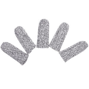 5ชิ้นที่สวมนิ้วป้องกันการตัดสำหรับ Gundam Gunpla DIY รุ่น GK เครื่องมือทำป้องกันการตัดถุงมือกันลื่นสำหรับหัตถกรรมทันสมัยมีด ST002 HD