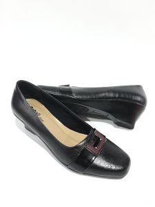 SEPATU WEDGES WANITA BERBAHAN KULIT BISA DIPAKAI DISEGALA ACARA