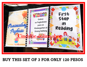 READING BOOKS FOR BEGINNERS BUY 3 IN 1 (gabaypanimulaenglish reading)