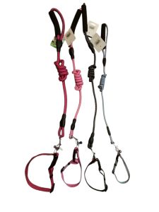 1-6set Durable Soft Padded Handle Leash and Collar Set for Pets Dogs