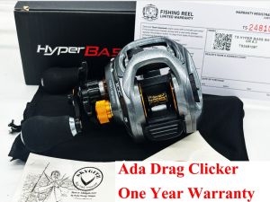 SEAHAWK HYPER BASS 200HSL BaitCasting BC Bait Casting SW Fishing Reel Left ada Drag Clicker 1year warranty
