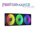 Cooler Master MasterFan SF360R ARGB 360mm All-In-One Square Frame Fan w/ 24 Independently-Controlled ARGB LEDS, Cable Management, PWM Control Fan for Computer Case and CPU Liquid Cooler (2 YEARS WARRANTY BY BAN LEONG TECHNOLOGIES PTE LTD). 