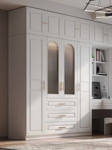 Closet Home Bedroom Desk All-In-One Cabinet Small Home Writing Desk Bookshelf Combination Closet