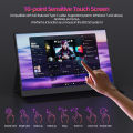 GOOJODOQ 15,6" Touch Screen FHD 1080P Portable Monitor for Office/Gaming support 4K for Office/Gaming''. 