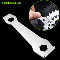 [ราคาถูก]จักรยานเงินโซ่สายฟ้าคงที่ประแจจักรยานเครื่องมือซ่อมแซม Chainring Bolt Spanner Crank Spanner สำหรับจักรยานเสือภูเขา. 