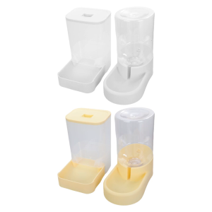 Automatic Pet Feeding Station And Drinking Bowl Set For Cats And Small Dog Everyday Use Feeding and Watering Supply