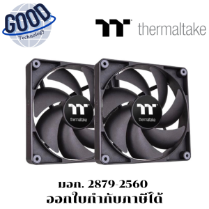 Thermaltake CT120 PC Cooling Fan 2 Pack พัดลมระบายความร้อน ( รุ่น  CL-F147-PL12BL-A )