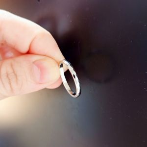 [Trang Sức MiJ] Nhẫn Titan Nam Nữ Loại 1 – Trơn Đơn Giản Không Đen Không Dị Ứng