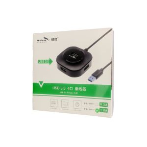 Bộ chia USB 3.0 từ 1 ra 4 M-PARD MH118 Dây dài 1.2M/ Hub USB3.0 MH118 4 Port Dài 1.2M
