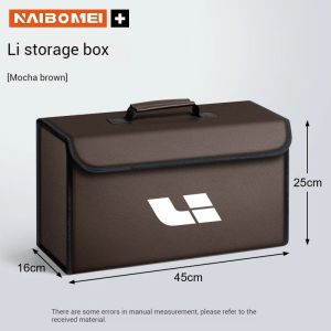 Foldable trunk storage for LEADING IDEAL One Li Auto L9 L6 L8 L7 Mega i8 vehicles.