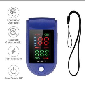 READY STOCK!!!Portable Finger Oximeter Fingertip Pulse Medical Sleep Monitor Heart Rate Spo2 Pulse LK87 便携式指尖血氧仪