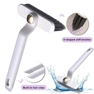 Sikat Pembersih Putar 3in1 Toilet Sikat Celah Dapur Kamar Mandi  Jendela 360 Derajat Multifungsi