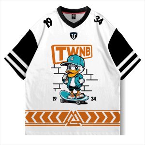 JERSEY OVERSIZE TWNB DUCK34 - JERSEY OVERSIZE - JERSEY DRYFIT - JERSESY HYPE