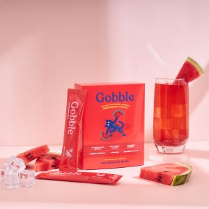 Gobble WATERMELON LEMON PRE-WORKOUT DRINK ก้อบเบิ้ลพรีเวิร์คเอ้าท์ รสแตงโม