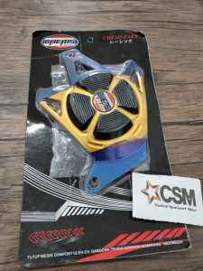 TUTUP COVER PELINDUNG MESIN CVT TWOTONE/COVER GUARD NMAX 2TONE AEROX LEXI FULL CNC