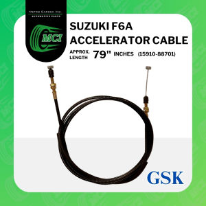 ACCELERATOR CABLE - GSK Suzuki F6A 15910-88701 truck wire 79" inches