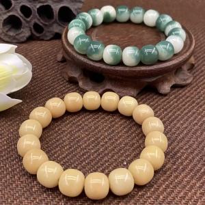 Original Popular Bodhi Root Soft Wrap Bracelet Bodhi Seed Buddhist Beads Cultural Play Prayer Beads Soft Wrap Bracelet