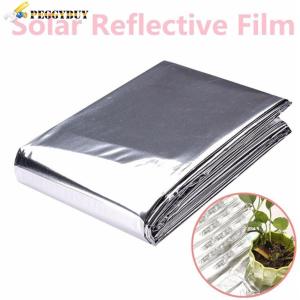 [Hàng Mới Về] Tấm giấy bạc phủ vườn nhà kính cây Phim phản quang 210x130 cm