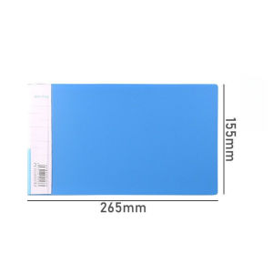 Blue Invoice Folder Receipt Sorting Folder Financial Bill Folder Single Powerful Design Office Home