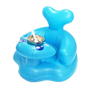 **【COD Stok In Jakarta】Kursi Sofa Tiup Tempat Duduk Bayi Balon Motif Binatang Infant Seat**