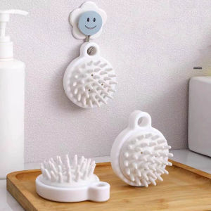 Lược khô và ướt - lược gội đầu Silicone Nhật mát xa da đầu