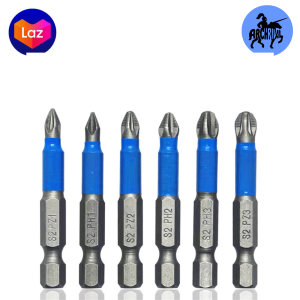 magnetic Screwdriver Bits Set of 6 - S2 Steel