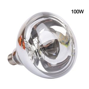 Poultry 220V Heating Lamp Bulb Thermal Preservation Heat Infrared Ray For Reptile Amphibian Pet Livestock 100/150/200W 