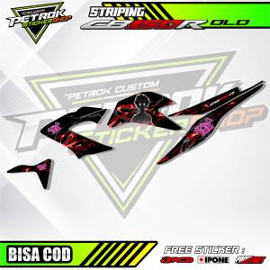 STRIPING VARIASI ALL NEW CB 150 R / STICKER LIST VARIASI HONDA ALL NEW CB 150 R