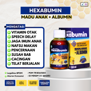 Madu Anak Menambah Nafsu Makan Penambah Berat Badan Menjaga Daya Tahan Tubuh Optimalkan Kecerdasan Otak Anak Hexabumin