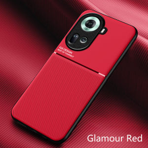 Fashion Protective Casing For OPPO Reno11 10 Reno 11 Pro 11Pro Reno10 10Pro + Reno11Pro 5G 2024 Phone Case Magnetic Car Holder Shockproof commercial affairs Back Cover